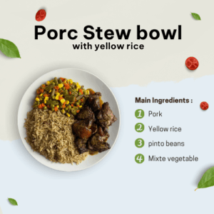 Pork stew bowl